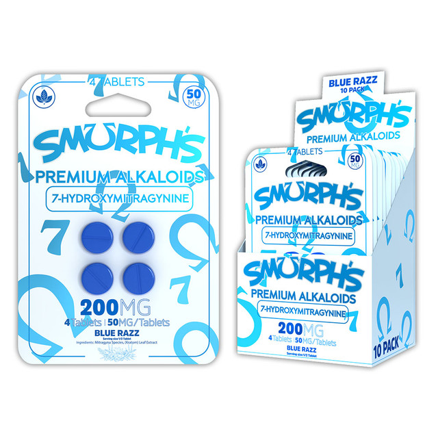 Smurph's 7OH 50mg Tablets (10ct) Smurph's 7OH 50mg Tablets (10ct)