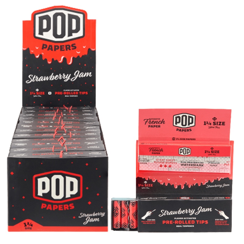 Pop Papers 1 1/4 Size 24ct