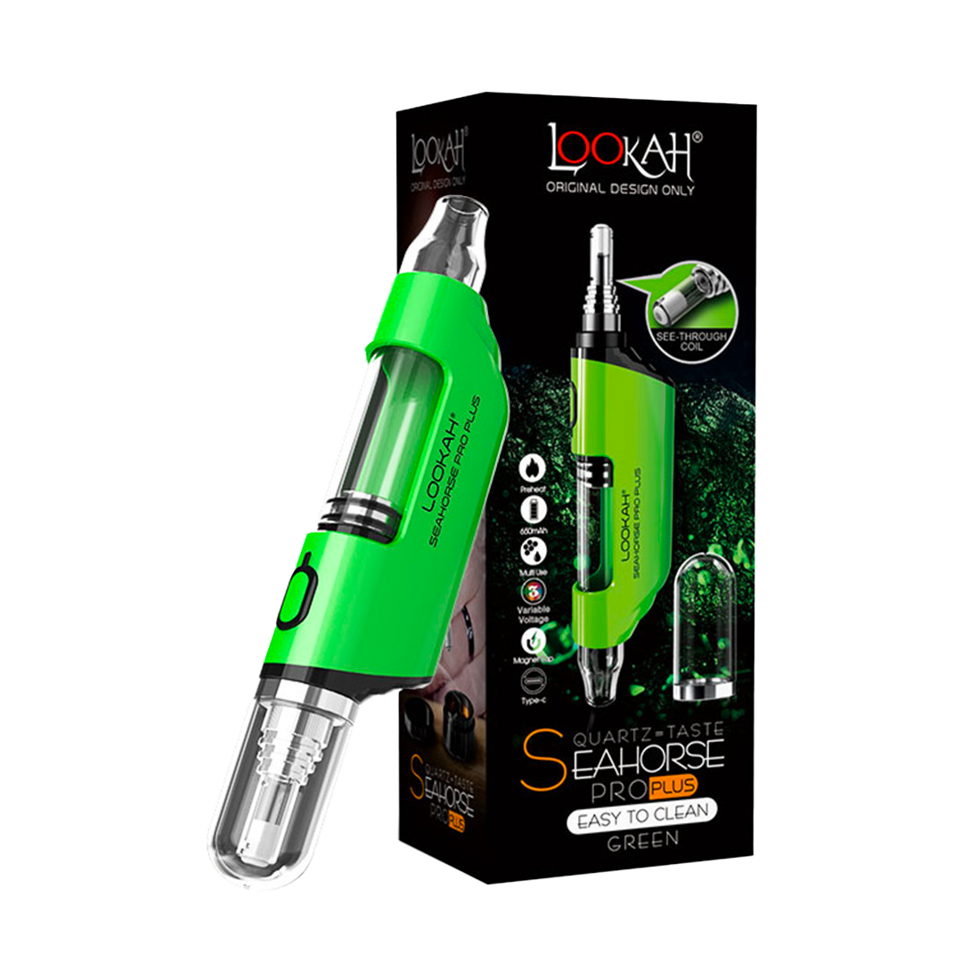 Lookah Seahorse Pro Plus 650mAh Vaporizer Starter Kit Lookah Seahorse Pro Plus 650mAh Vaporizer Starter Kit