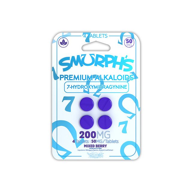 Smurph's 7OH 50mg Tablets (10ct) Smurph's 7OH 50mg Tablets (10ct)