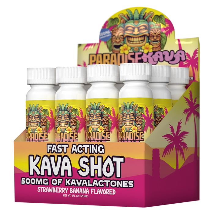 Paradise Kava 500mg Shot (12ct)
