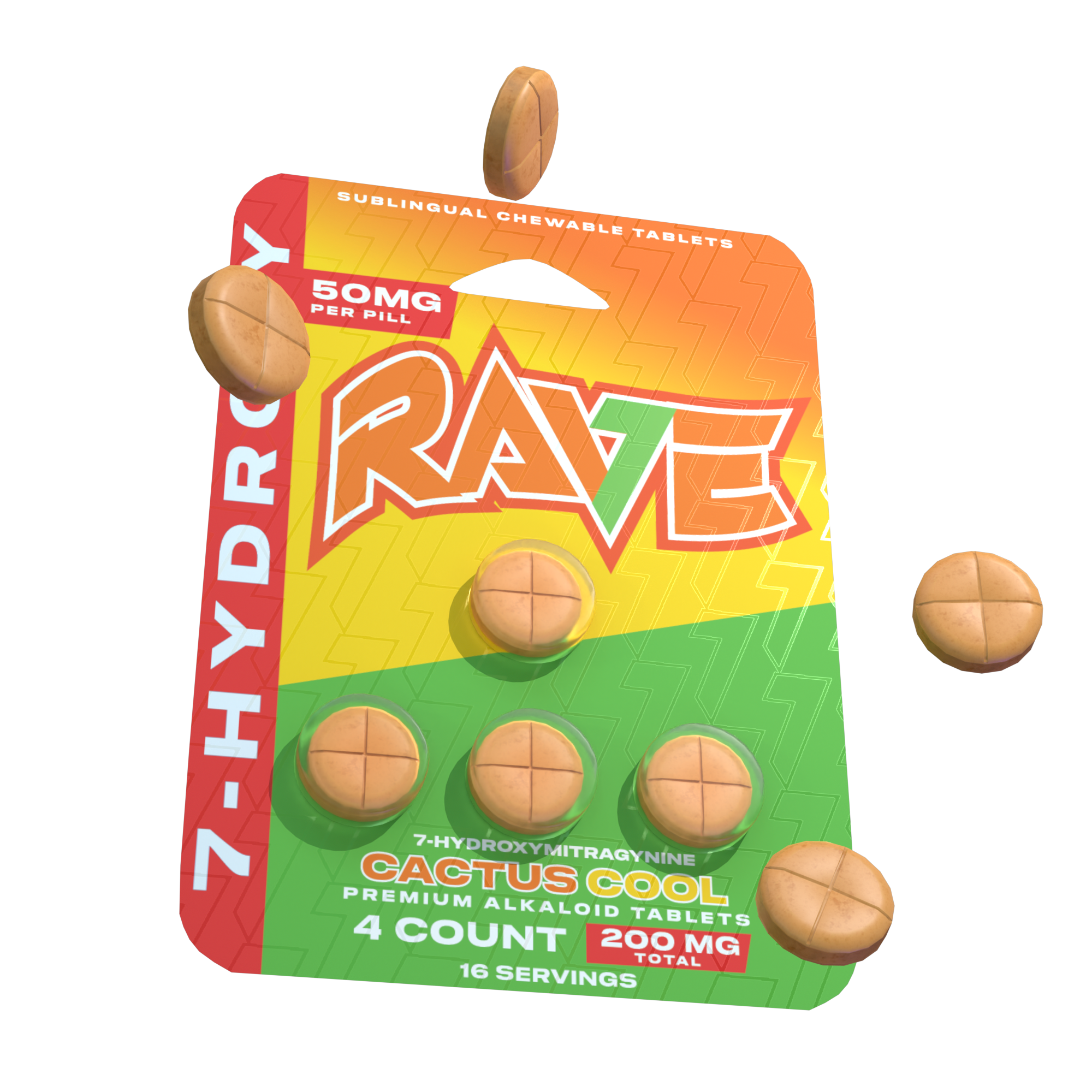 Rave 7OH 50mg Tablets Rave 7OH 50mg Tablets