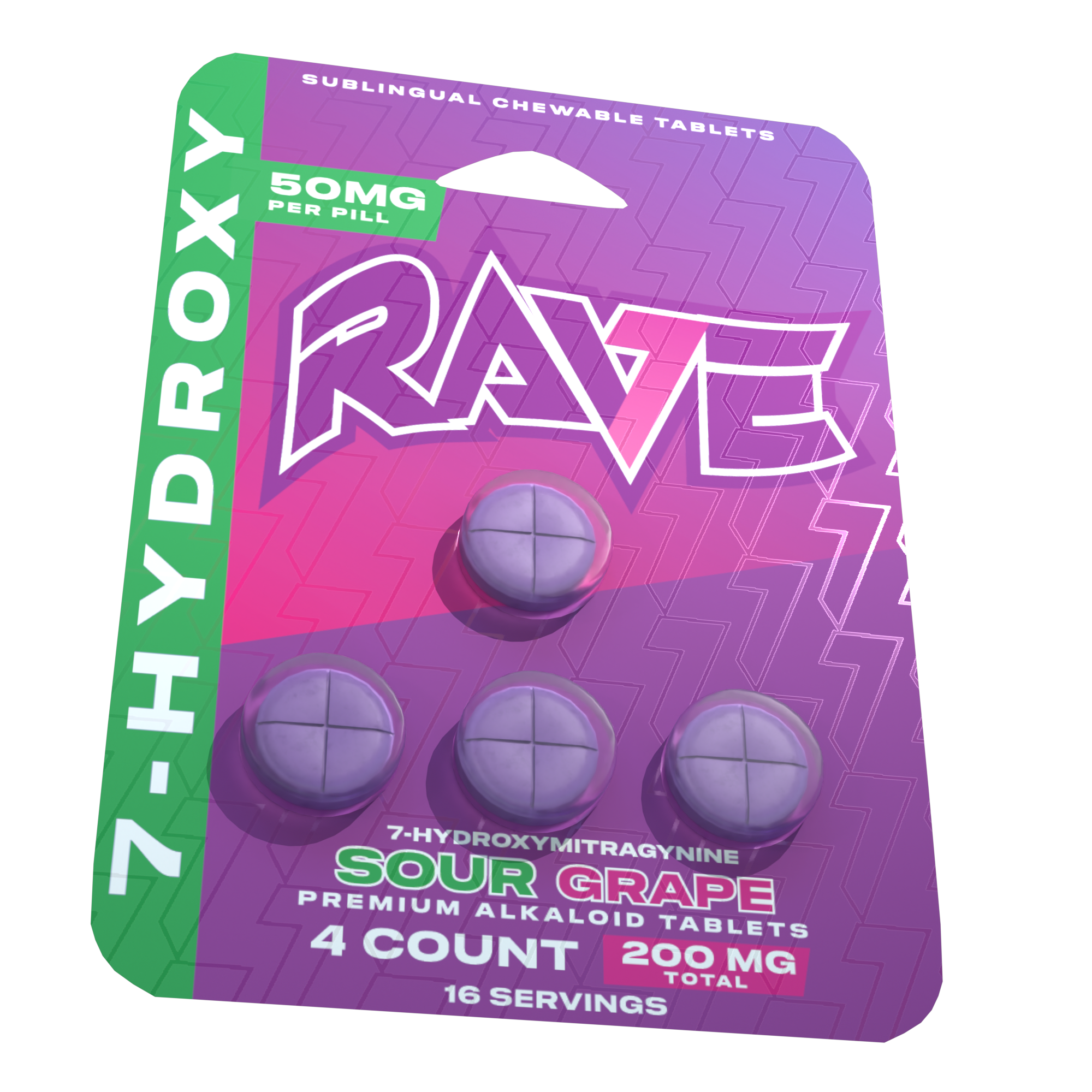 Rave 7OH 50mg Tablets Rave 7OH 50mg Tablets