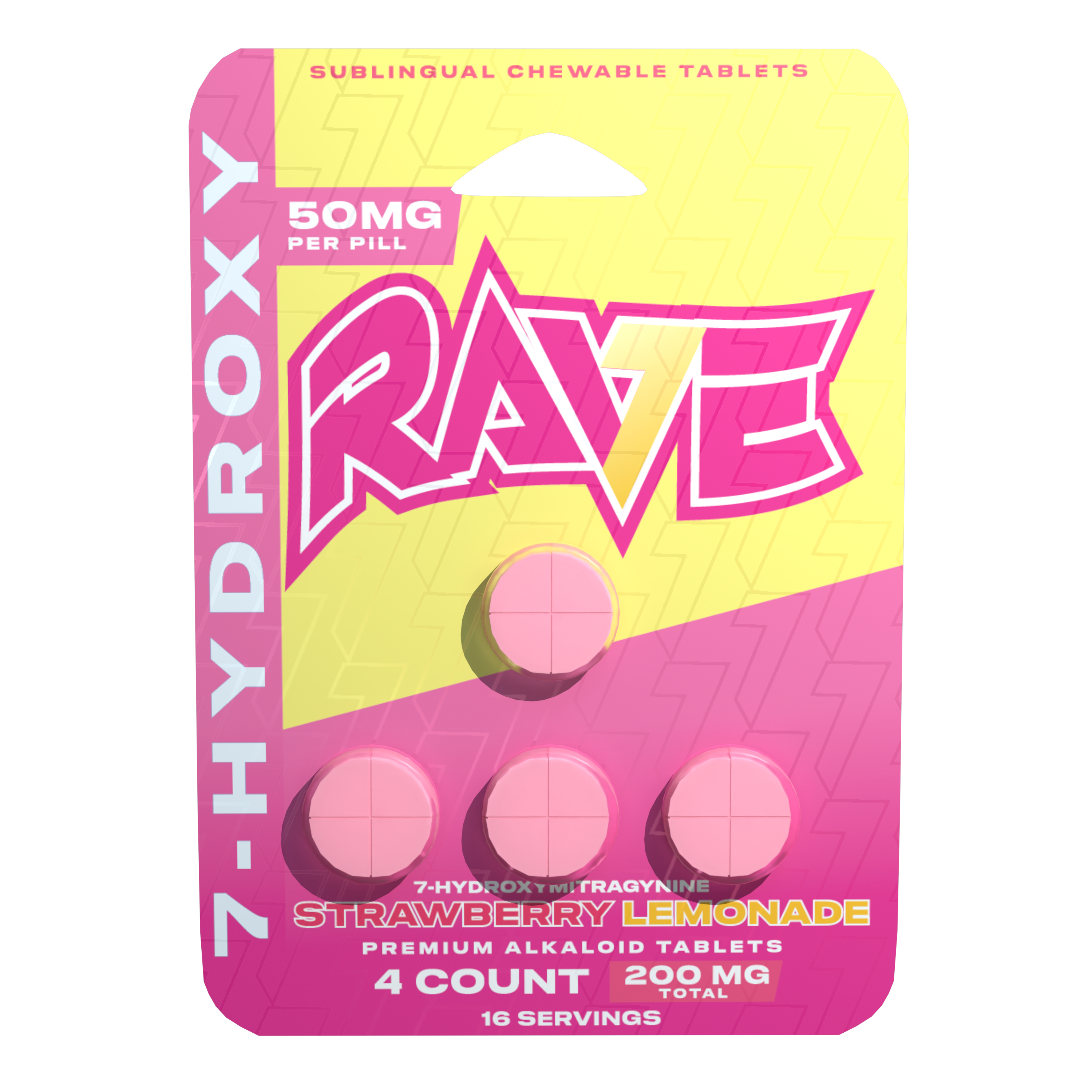 Rave 7OH 50mg Tablets