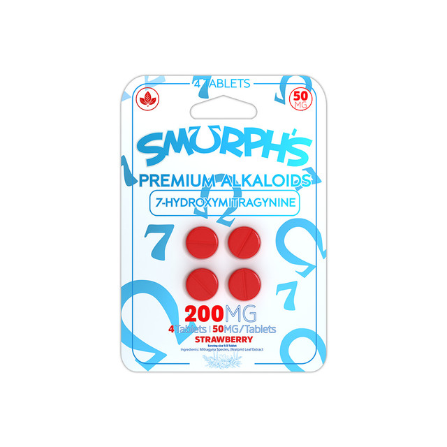 Smurph's 7OH 50mg Tablets (10ct) Smurph's 7OH 50mg Tablets (10ct)