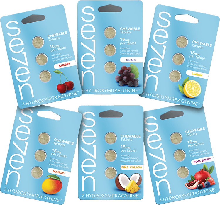 Krave Botanicals SE7EN 15mg Tablets