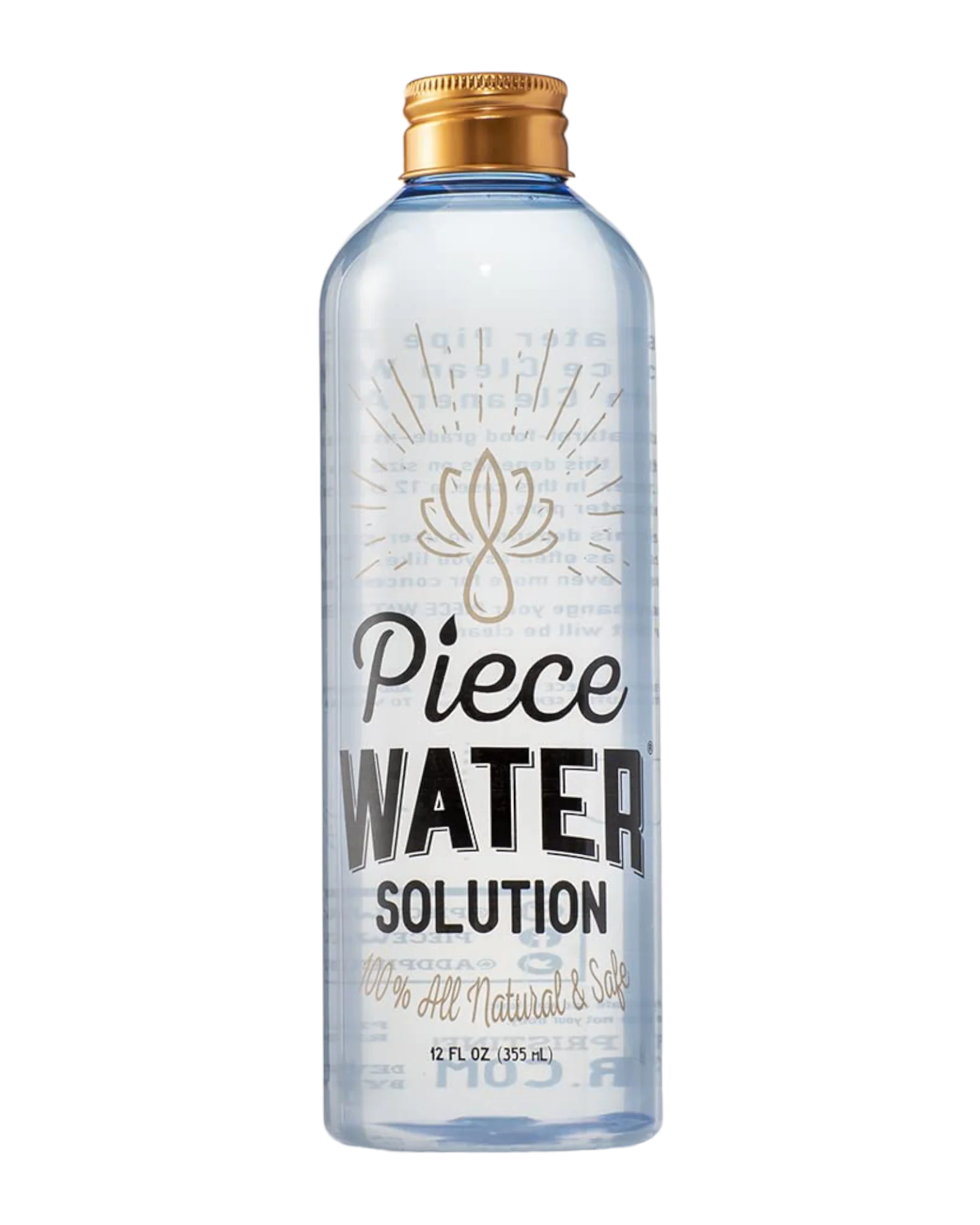 Piece Water Solution - 12oz